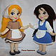 Order Two master-class "Cinderella and Belle with outfits". world of knitting. Livemaster. . Knitting patterns Фото №3