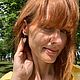 Серьги с друзой  арагонита Серебро. Серьги классические. Ювелирный отдел 'Чароитовый ларец' (jewelry32-charoite-larets). Ярмарка Мастеров.  Фото №4