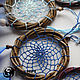 Dreamcatcher blue in assortment, about 15 cm. Dream catchers. ArtLesinao. Online shopping on My Livemaster.  Фото №2