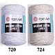Пряжа Yarnart Macrame Cotton Lurex  2 цвета, Пряжа, Москва,  Фото №1