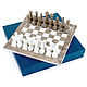 Chess made of stone 'Carthage' gray marble 30, Chess, St. Petersburg,  Фото №1