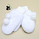 Selemeneva mink mitten gloves for women. White. Mittens. Mishan (mishan). My Livemaster. Фото №4