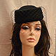 Order Tablet with veil black. Novozhilova Hats. Livemaster. . Hats1 Фото №3
