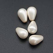 Материалы для творчества handmade. Livemaster - original item Mother-of-pearl drop 6h9 mm. Resin imitation. Handmade.