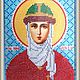 Заказать Икона святой равноапостольной княгини Ольги. Точечная роспись по ткани. Мастерская 'ОБРАЗЪ' (Елена). Ярмарка Мастеров. . Иконы Фото №3