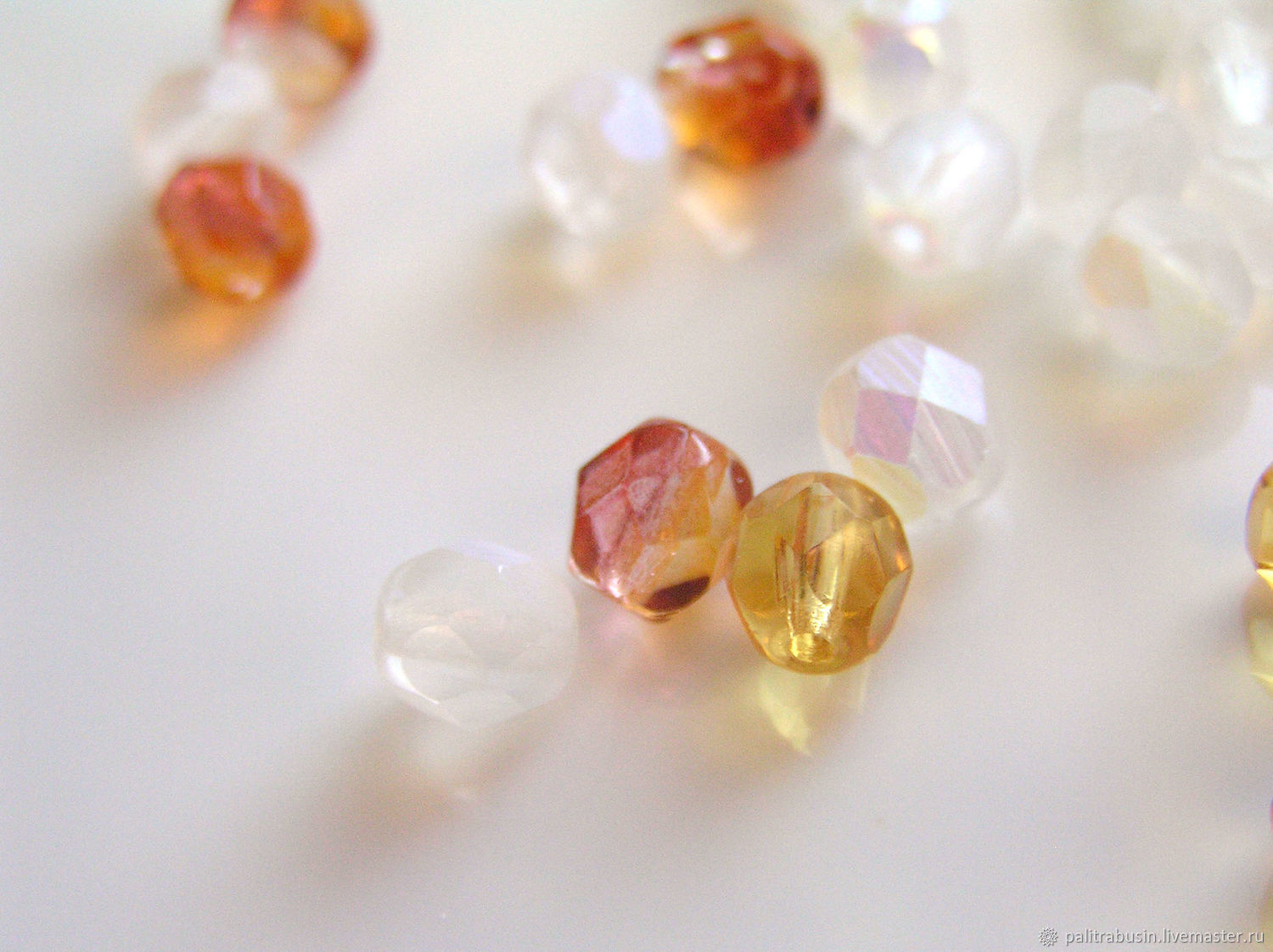 Beads: Glass Czech Republic Fire Polished 6 mm 3 colors, Beads1, Tyumen,  Фото №1