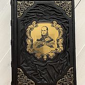 Сувениры и подарки handmade. Livemaster - original item Admiral Fyodor Ushakov (gift leather book). Handmade.