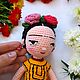Вязаная кукла Фрида Frida.hand made. Мягкие игрушки. Harika_Zen. Ярмарка Мастеров.  Фото №7