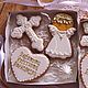 Order Gingerbread cookies for godparents (2 sets). cookiezanna. Livemaster. . Gingerbread Cookies Set Фото №3