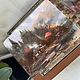 Винтаж: Тарелка прямоугольная Thomas Kinkade. Тарелки декоративные винтажные. сКЛАДъ 2. Ярмарка Мастеров.  Фото №6
