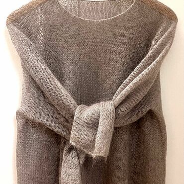 Одежда ручной работы. Ярмарка Мастеров - ручная работа Паутинка из кидмохера. Handmade.