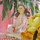 Куколка Принцесса на горошине в стиле тильда. Куклы Тильда. Pugofka. Интернет-магазин Ярмарка Мастеров.  Фото №2