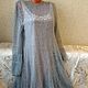 A-line dress 'North Star-2', midi. Dresses. hand knitting from Galina Akhmedova. My Livemaster. Фото №5