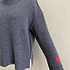 Свитер оверсайз "С любовью", кашемир+ меринос. Свитеры. FAVORITE KNITWEAR (Наталья). Ярмарка Мастеров.  Фото №8