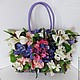 Felted bag 'Bouquet of hydrangeas', Classic Bag, Ekaterinburg,  Фото №1