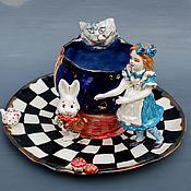 Для дома и интерьера handmade. Livemaster - original item Sculptures:Alice in Wonderland.. Handmade.