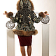 Куртка Морозко 2 из павловопосадского платка. Куртки. AFashion. Интернет-магазин Ярмарка Мастеров.  Фото №2