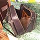 Сумка повара, органайзер для поварских инструментов. Чехол. MaSoni  leather Елена. Ярмарка Мастеров.  Фото №6
