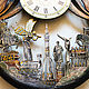 Clock city of Samara, original wall clock made of wood. Watch. Original wall clocks. My Livemaster. Фото №4