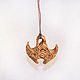 Pendant-Amulet made of wood ' manta'. Pendant. OakForest Wooden Jewelry. Online shopping on My Livemaster.  Фото №2