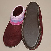 Обувь ручной работы handmade. Livemaster - original item Women`s felted Slippers 