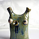 Хранитель колец ЗЕЛЕНЫЙ-2. Держатели. Ammonit_art_ceramics. Ярмарка Мастеров.  Фото №4