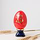 Order Red Egg Easter 2023. Porcelain story. Livemaster. . Eggs Фото №3