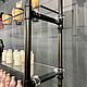 A rack of water pipes in the Loft style (project g. Moscow). Shelving. Custom furniture making U.LOFT. My Livemaster. Фото №5