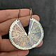 Серьги из титана Эксцентричный грейпфрут, Серьги классические, Краснодар,  Фото №1