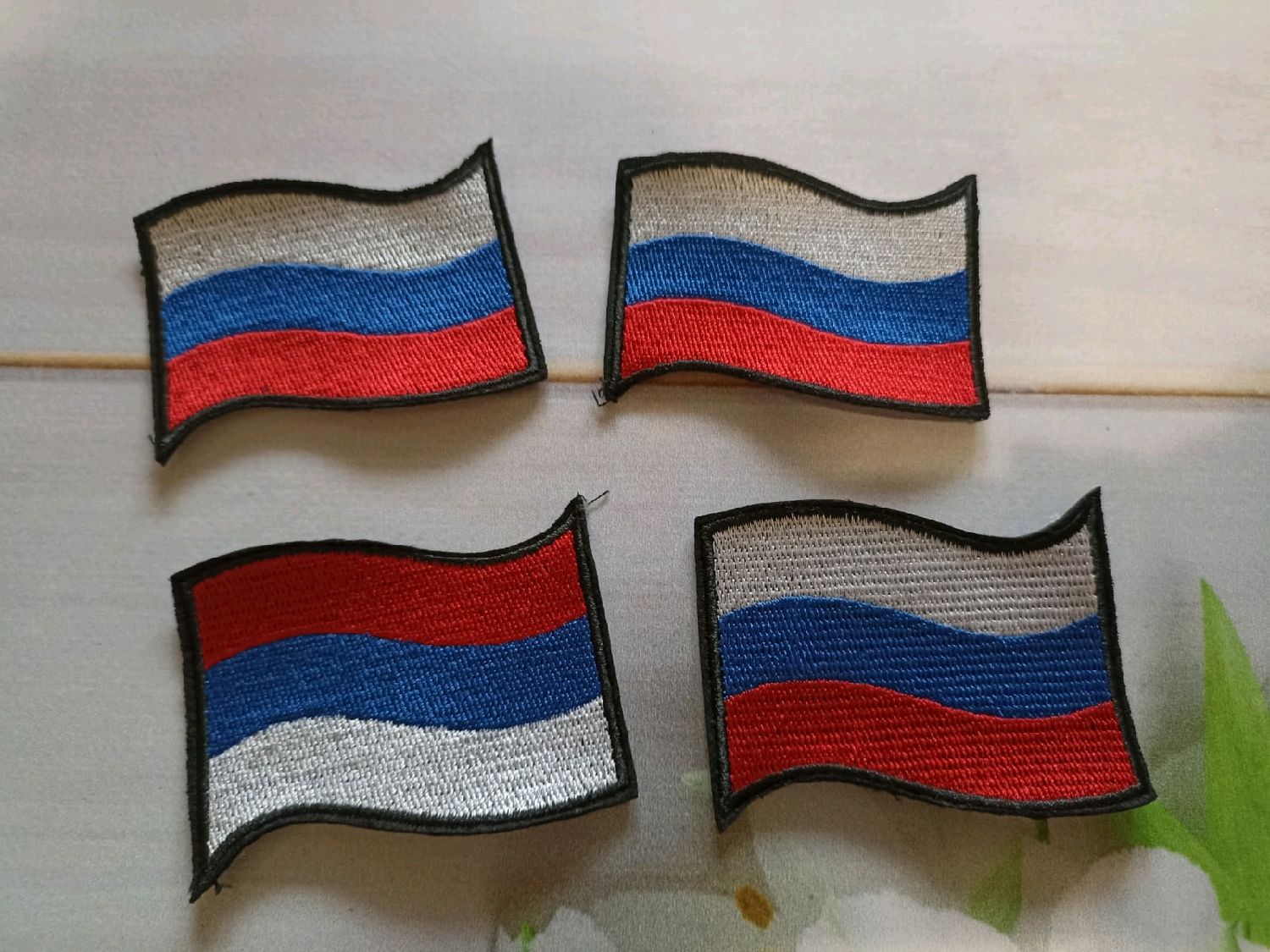 Нашивка "Флаг России" купить в интернет-магазине Ярмарка Мастеров по ...