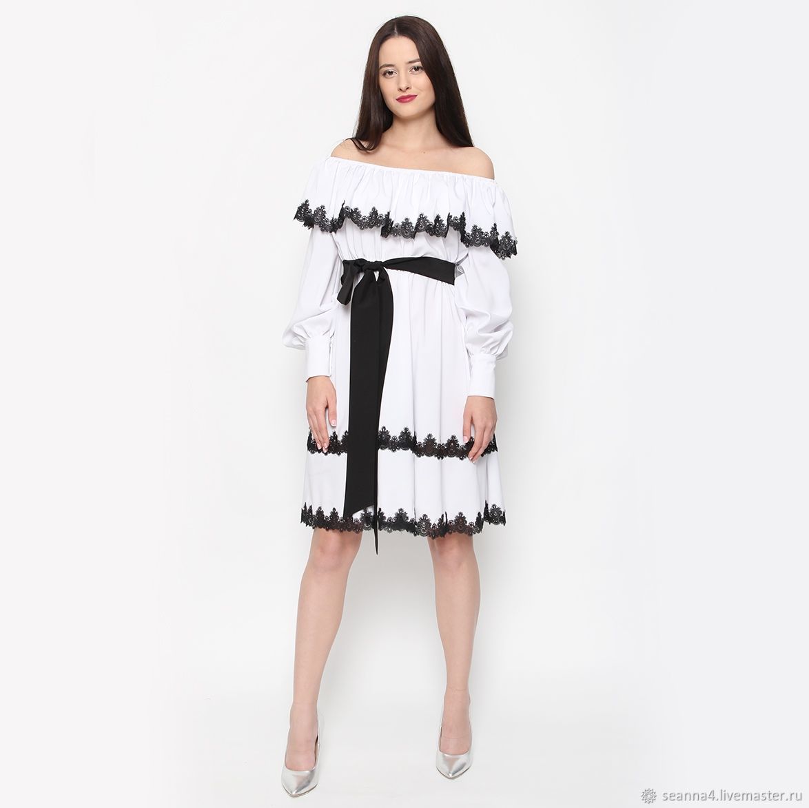 Платье “В баварском стиле”, пояс в комплекте купить в интернет-магазине Ярмарка Мастеров по цене 39000 ₽ – K2B5MRU