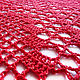 Order New Year's knitted red carpet on the table. BarminaStudio (Marina)/Crochet (barmar). Livemaster. . Doilies Фото №3