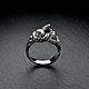 Кольцо Змей - искуситель. Кольца. AlexFox Jewelry. Интернет-магазин Ярмарка Мастеров.  Фото №2