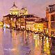 Order Oil painting on canvas. Golden Lights of Venice. Italy. Painting gallery of Metsenatova Val. Livemaster. . Pictures Фото №3