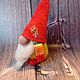  Gnome Christmas Scandinavian knitted. Amigurumi dolls and toys. Lace knitting workshop. Lidiya.. My Livemaster. Фото №6