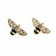 Order Earrings 'Bee' to buy gold earrings bees busets. Irina Moro. Livemaster. . Stud earrings Фото №3