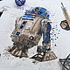 Longclaw 'Star Wars. R2-D2'. T-shirts. HandMade By Pil' (handmade-by-pil). Online shopping on My Livemaster.  Фото №2