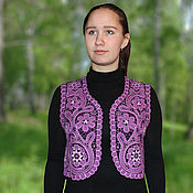 Одежда handmade. Livemaster - original item Lace vest PATTERN Vologda, Vyatka lace. Handmade.