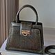 Сумка из превосходной змеиной кожи. Классическая сумка. Chic bags. Интернет-магазин Ярмарка Мастеров.  Фото №2