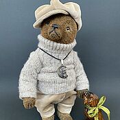 Куклы и игрушки handmade. Livemaster - original item Teddy Bears: Bear Lars. Handmade.