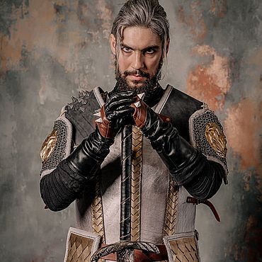 Доспех Ведьмака Школы Грифона для косплея, LARP и фестивалей