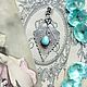 Order Talisman Leaf with larimar. Magicheskij mir. Livemaster. . Wishmaster Фото №3