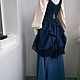 Платье Стимпанк Deep blue sea. Платья. Wild Plaid авторская одежда. Ярмарка Мастеров.  Фото №6