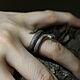 Кольцо свившаяся змея. Змея кольцами. Змея обвившая палец. Кольца. STEAMPUNKSTORE. Интернет-магазин Ярмарка Мастеров.  Фото №2