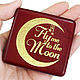 Музыкальная шкатулка Fly Me to the Moon с заводным механизмом, Музыкальные сувениры, Краснодар,  Фото №1