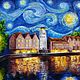 Звездное небо над Калининградом, Картины, Калининград,  Фото №1