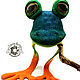 Puppet theatre: Hat 'Frog'. Puppet show. HANDMADE Studio. My Livemaster. Фото №6
