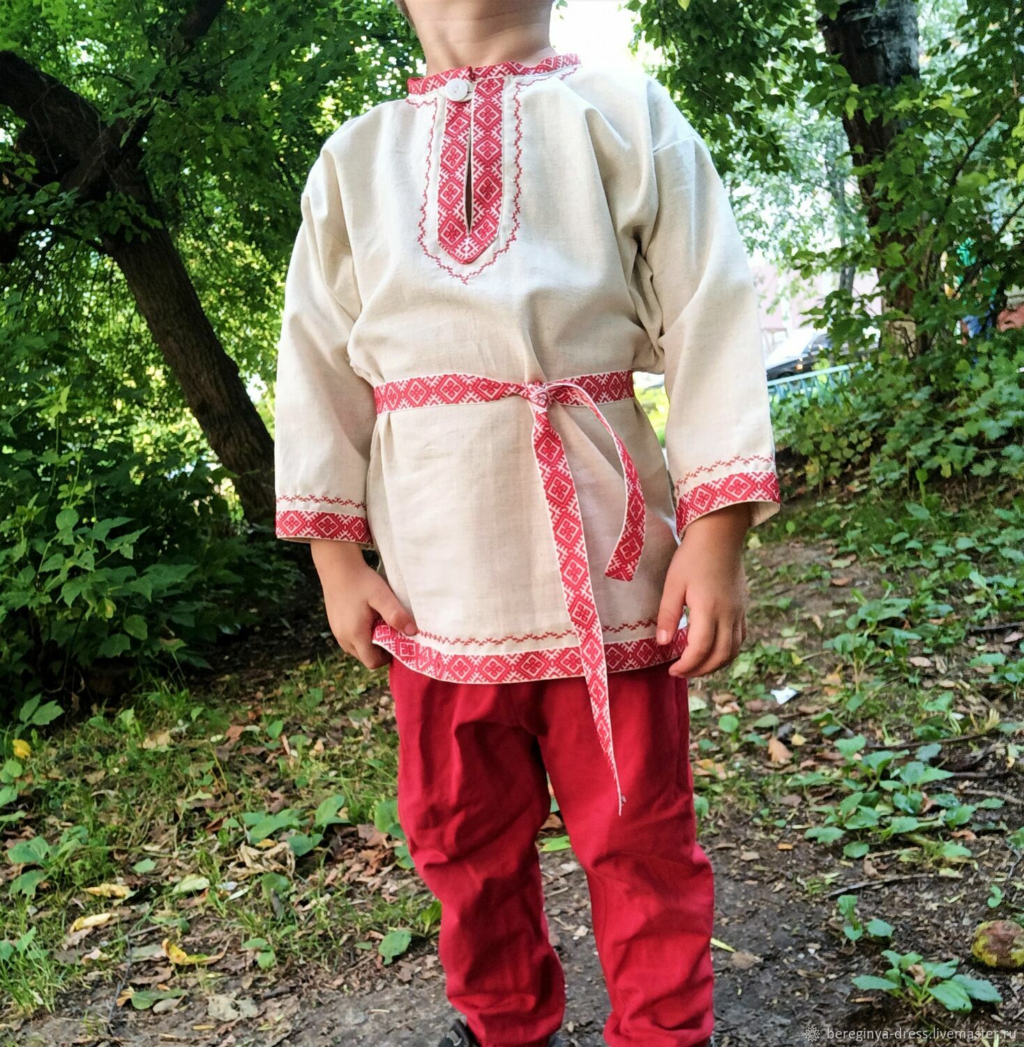 Детская славянская одежда