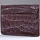 Genuine Crocodile Leather Cardholder IMA0135K44. Cardholder. CrocShop. Online shopping on My Livemaster.  Фото №2