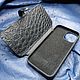 Order Case for Apple iPhone models, made of crocodile skin. SHOES&BAGS. Livemaster. . Case Фото №3